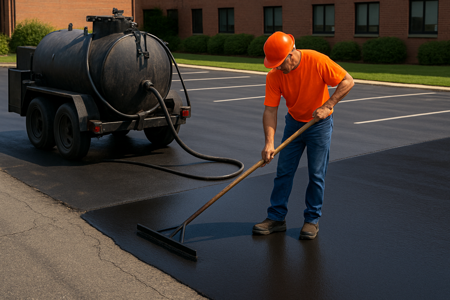 Sealcoating in Cincinnati by ITS Asphalt